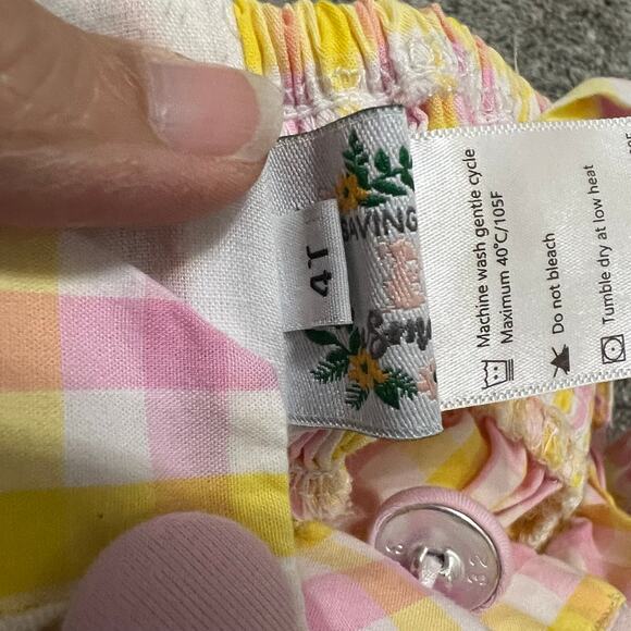 Saving Grace Smocks Girl Duck Smocked Tank size 4 - Picture 5 of 7